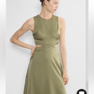 Aritzia Cella satin dress - NWT